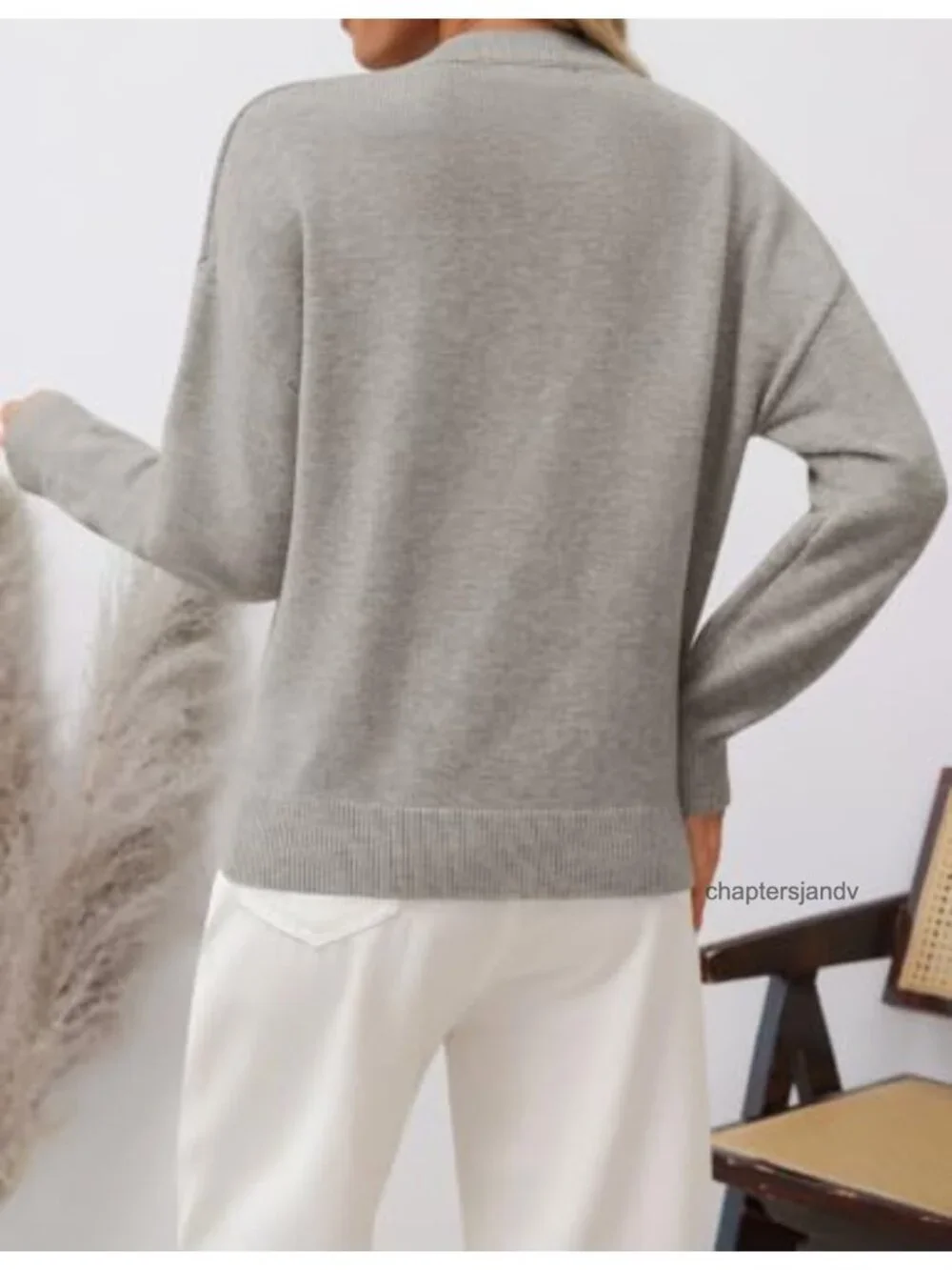 N/A cozy oversized